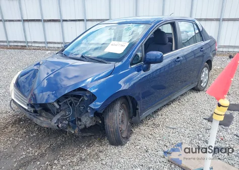 2008 Nissan Versa 1.8S из США, поврежденный, VIN 3N1BC11E18L391547